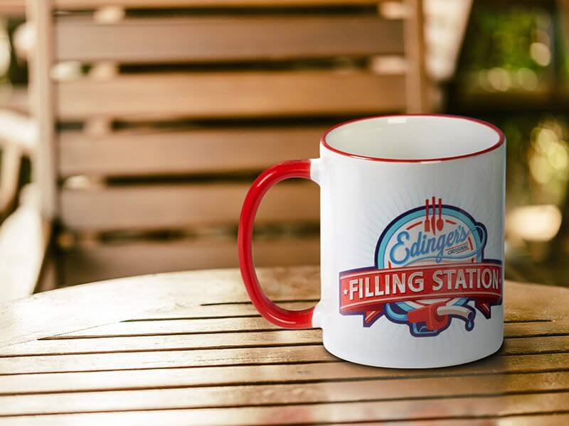 sublimation printing on mugs