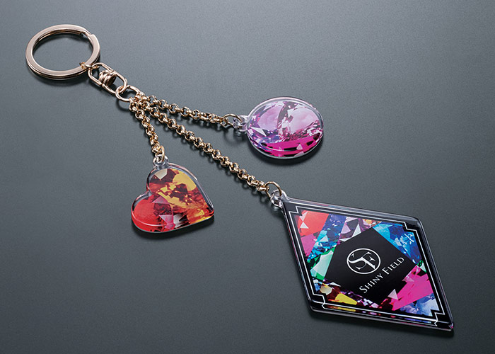 Keychain Printed on a LEF-300